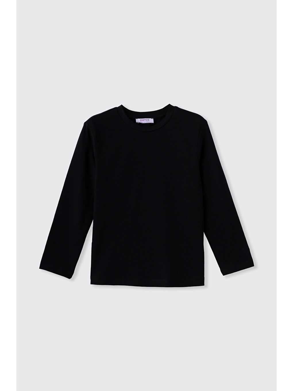 Kız Çocuk Uzun Kollu Siyah Tişört