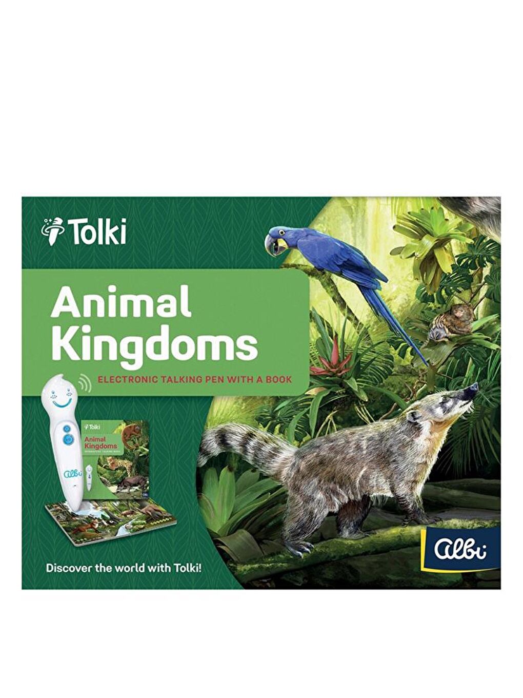 Tolki Animal Kingdoms Electronic Talking Pen with a Book - 1