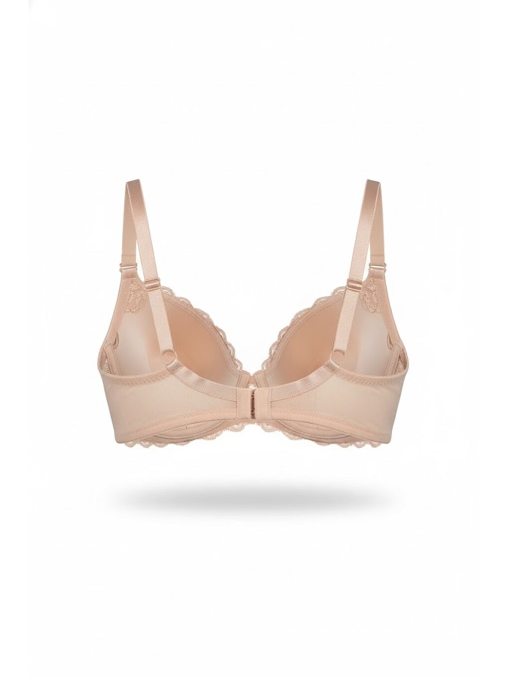 Bej Desteksiz Sütyen C18040 Ten-1