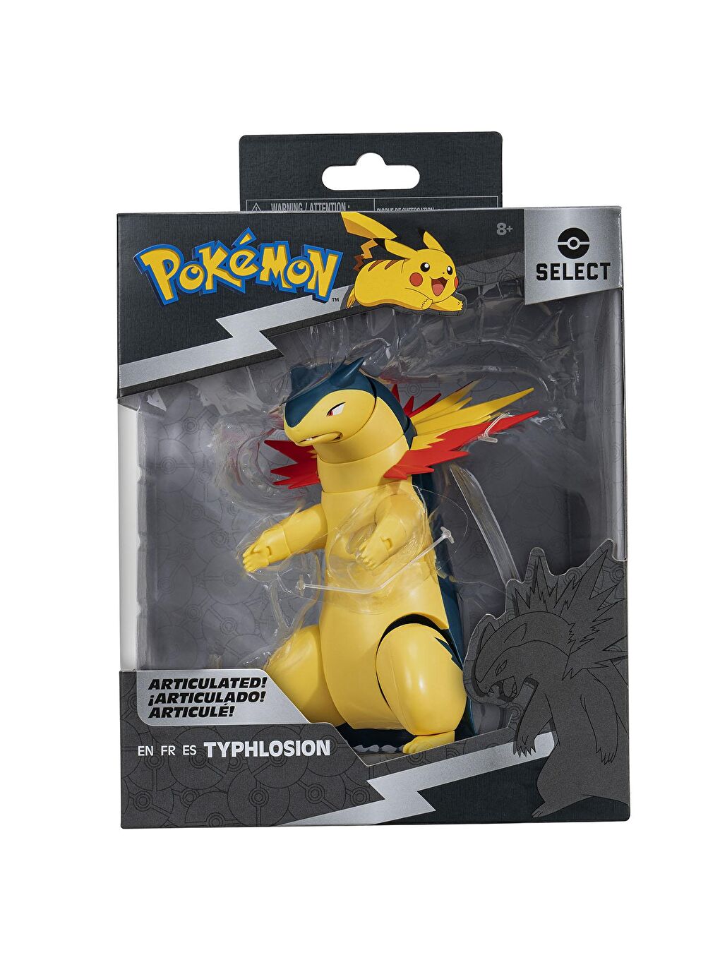 Pokemon Karışık Select Seri Eklemli Figür 16cm - Typhlosion - 5