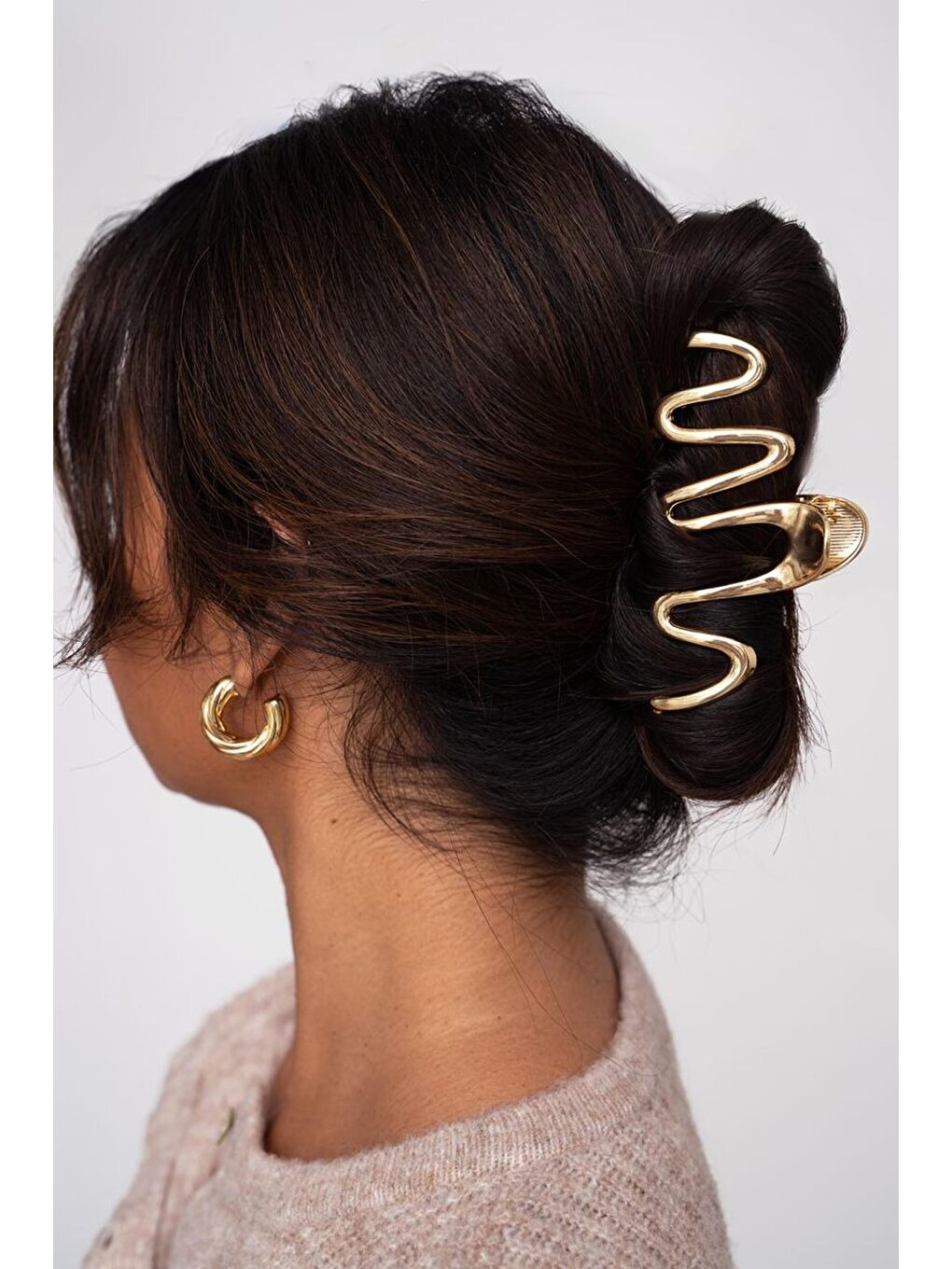 Sarı Alanise Metal Mandal Toka-3