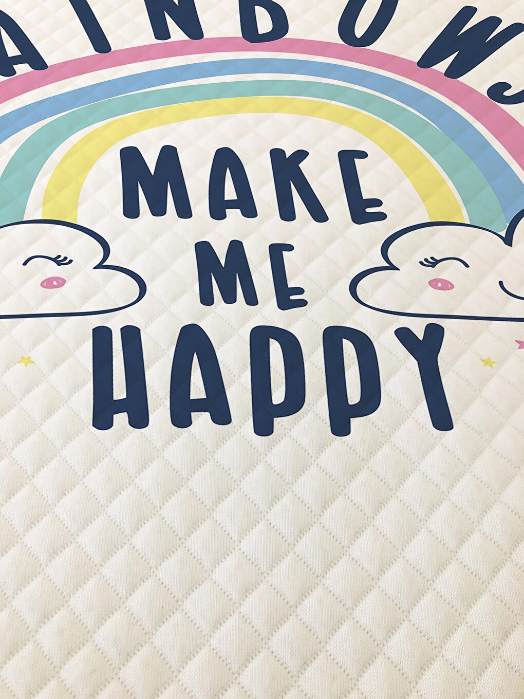 Karışık Desen Tek Kişilik Çocuk Pike Takımı 160x220 cm-1