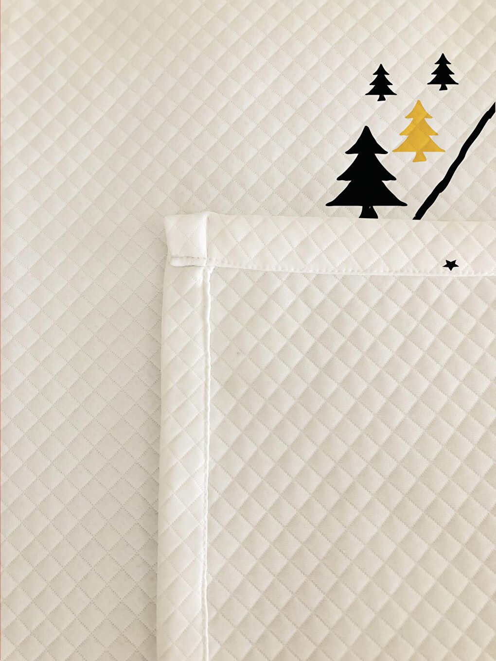 Evmila Karişik Çadır Desen Tek Kişilik Çocuk Pike Takımı 160x220 cm - 2