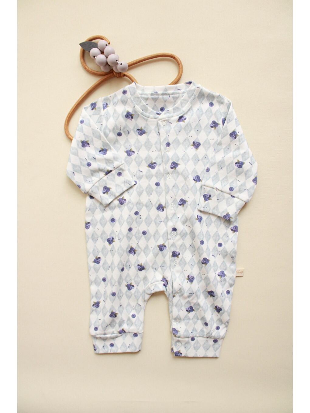 Ekru Blueberry Woodie Serisi Tulum