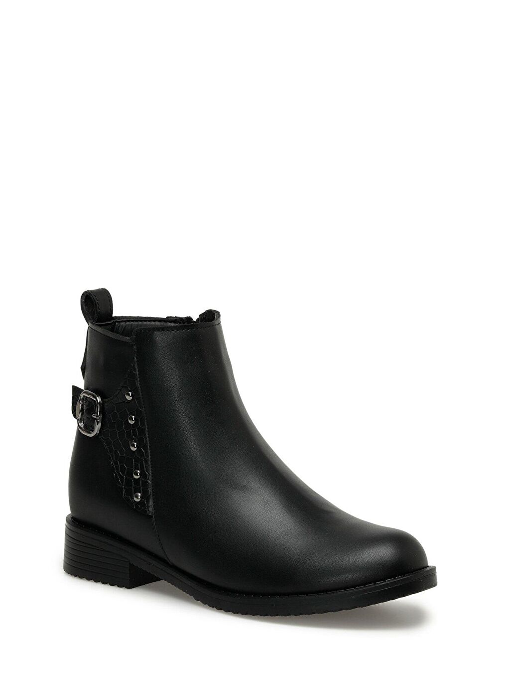 316154.Z 3PR Siyah Kadın Düz Bot-1