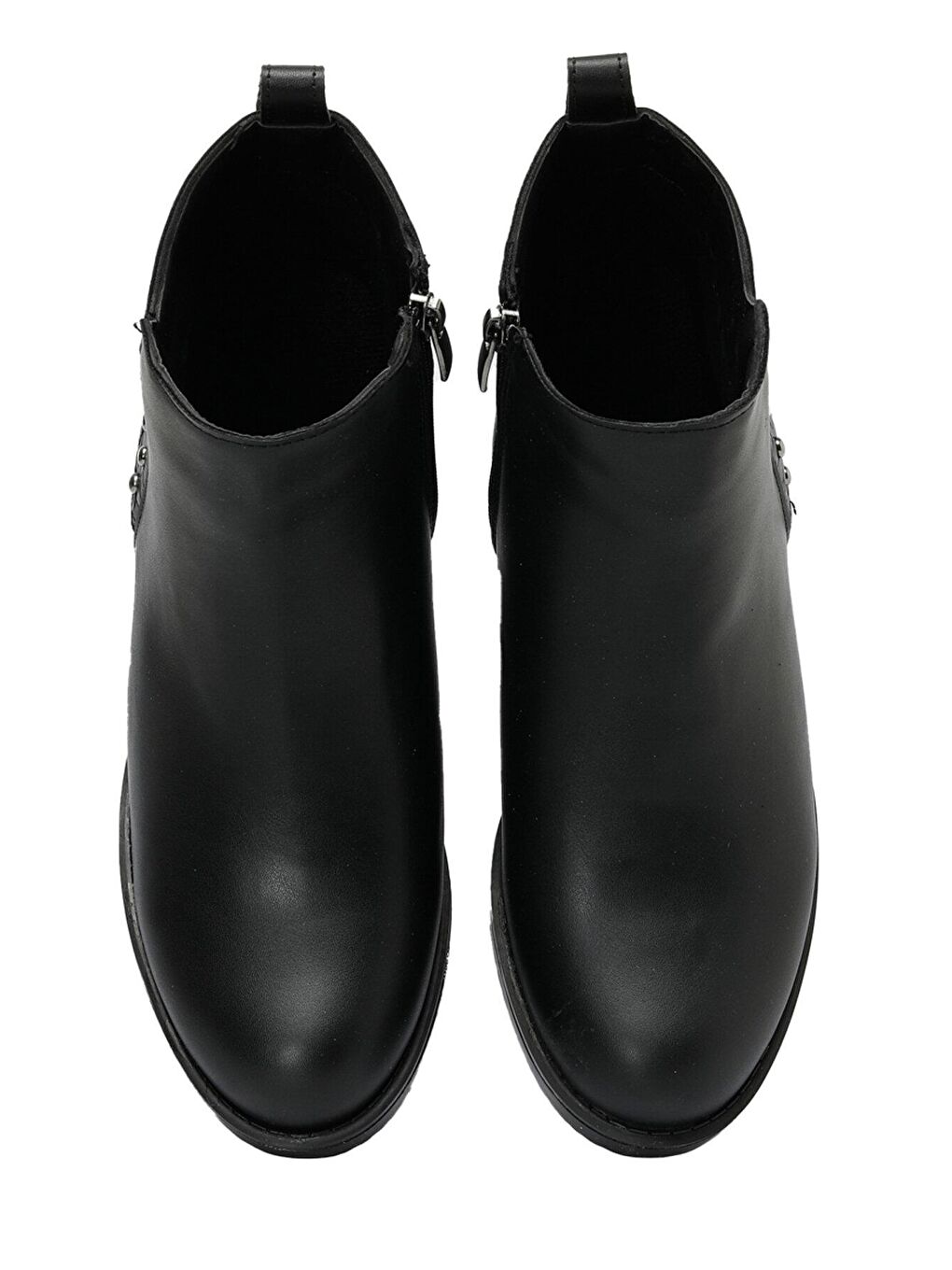 316154.Z 3PR Siyah Kadın Düz Bot-3