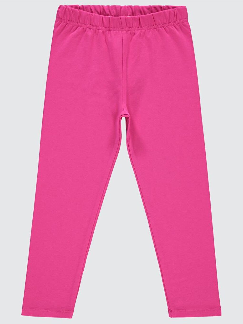 Fuşya Girls Basic 6-9 Yaş Tayt - Fusya 9-10 Yaş