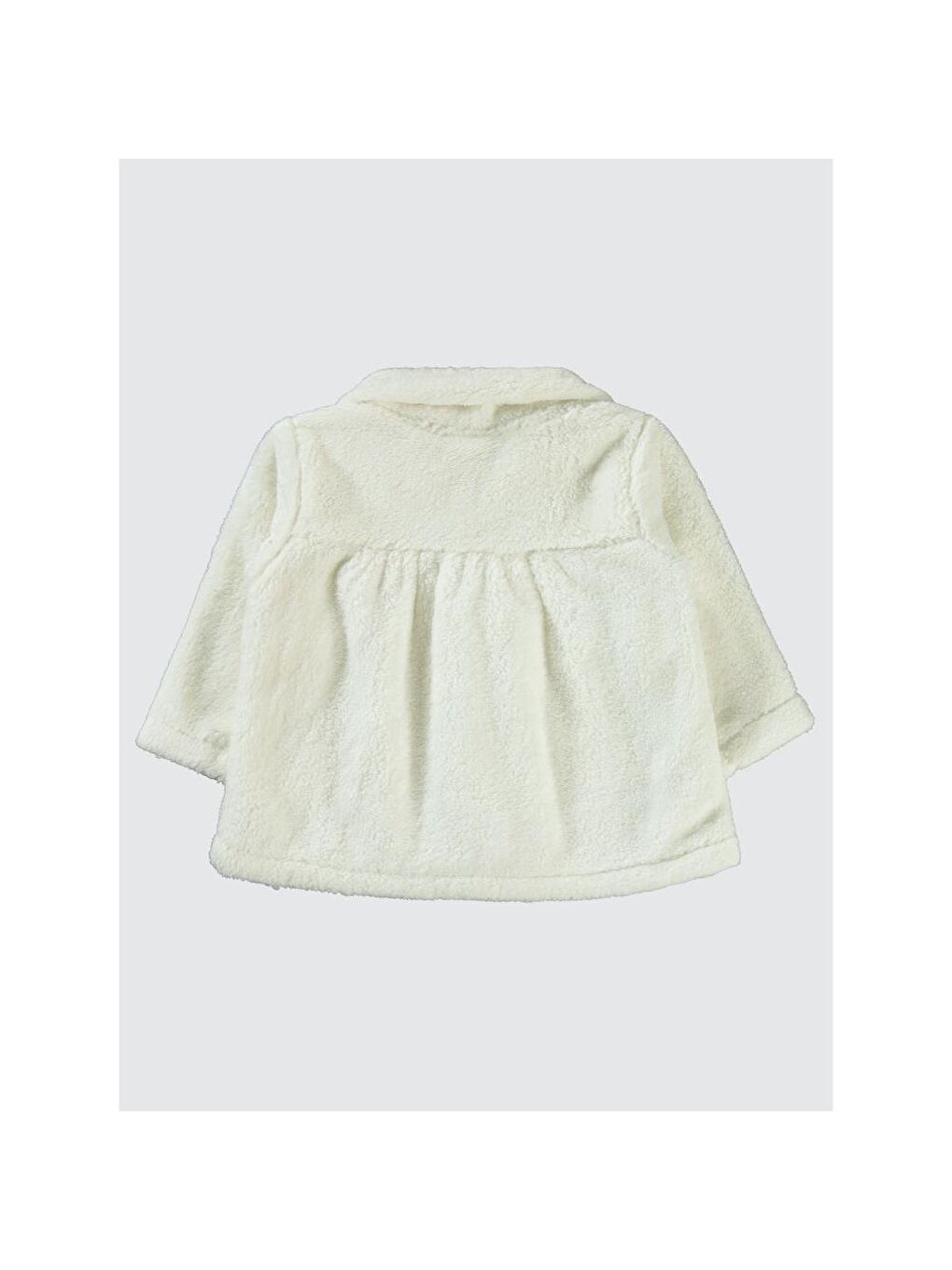 Baby Fiyonklu 6-18 Ay Hırka - Ekru 6-9 Ay-4