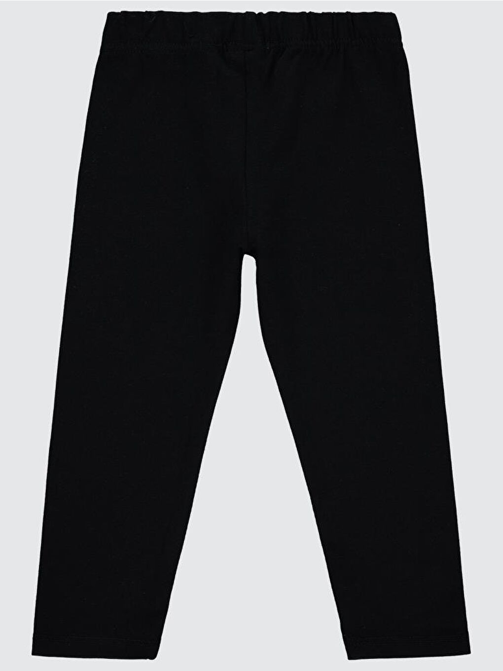 Girls Basic 2-5 Yaş Tayt - Siyah 4-5 Yaş-1