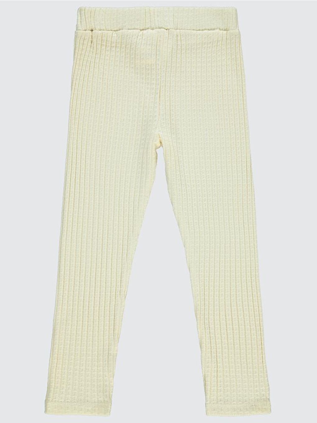 Girls Raporlu Kaşkorse 10-13 Yaş Tayt - Beyaz 13-14 Yaş