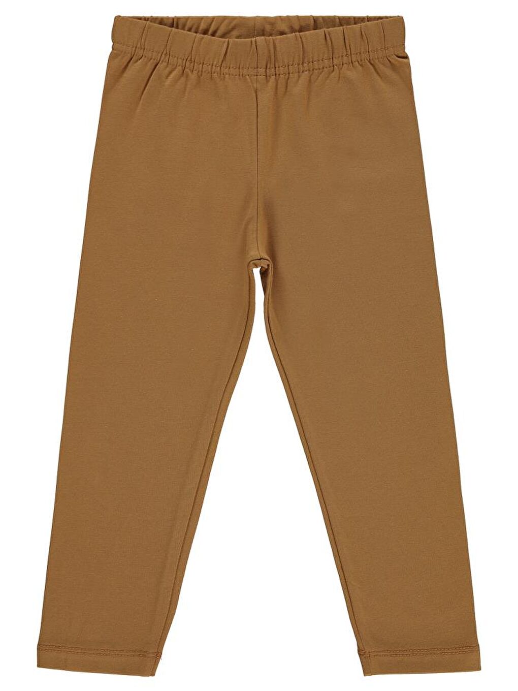 Girls Basic 2-5 Yaş Tayt - Kahverengi 3-4 Yaş