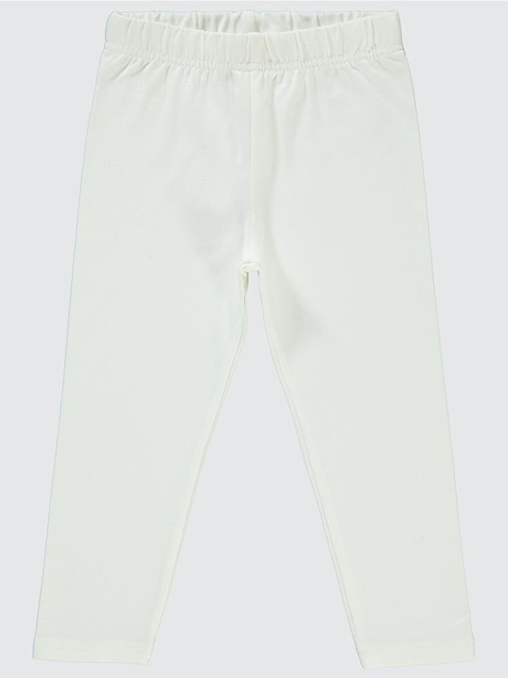 Girls Basic 2-5 Yaş Tayt - Ekru 5-6 Yaş-1