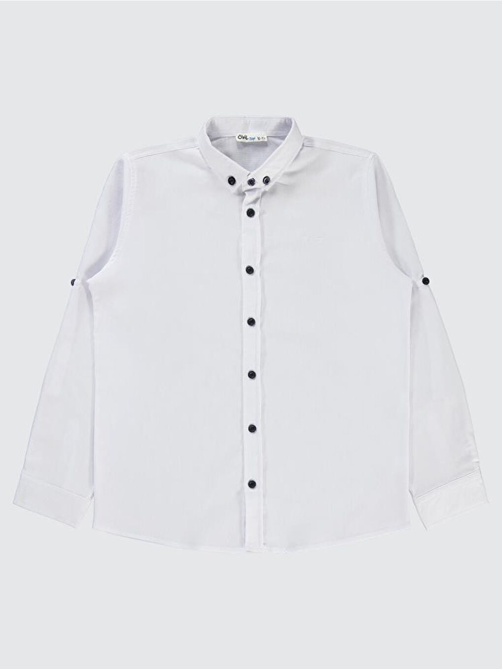 Boys Gözlük Nakışlı 10-13 Yaş Gömlek - Beyaz13-14 Yaş