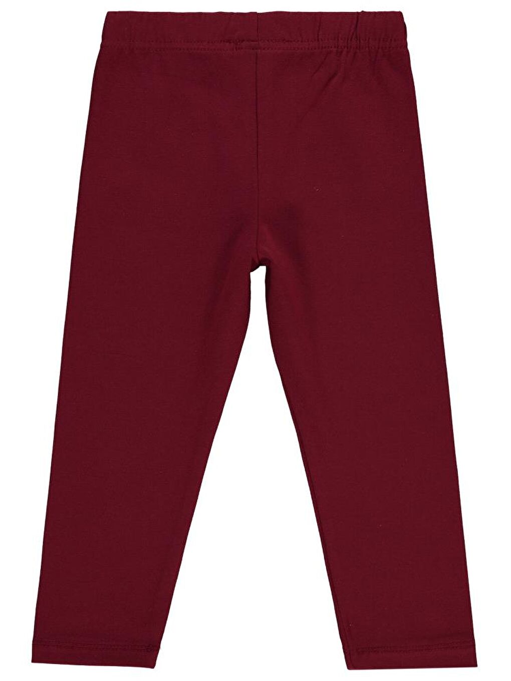 Girls Basic 2-5 Yaş Tayt - Bordo 3-4 Yaş-1