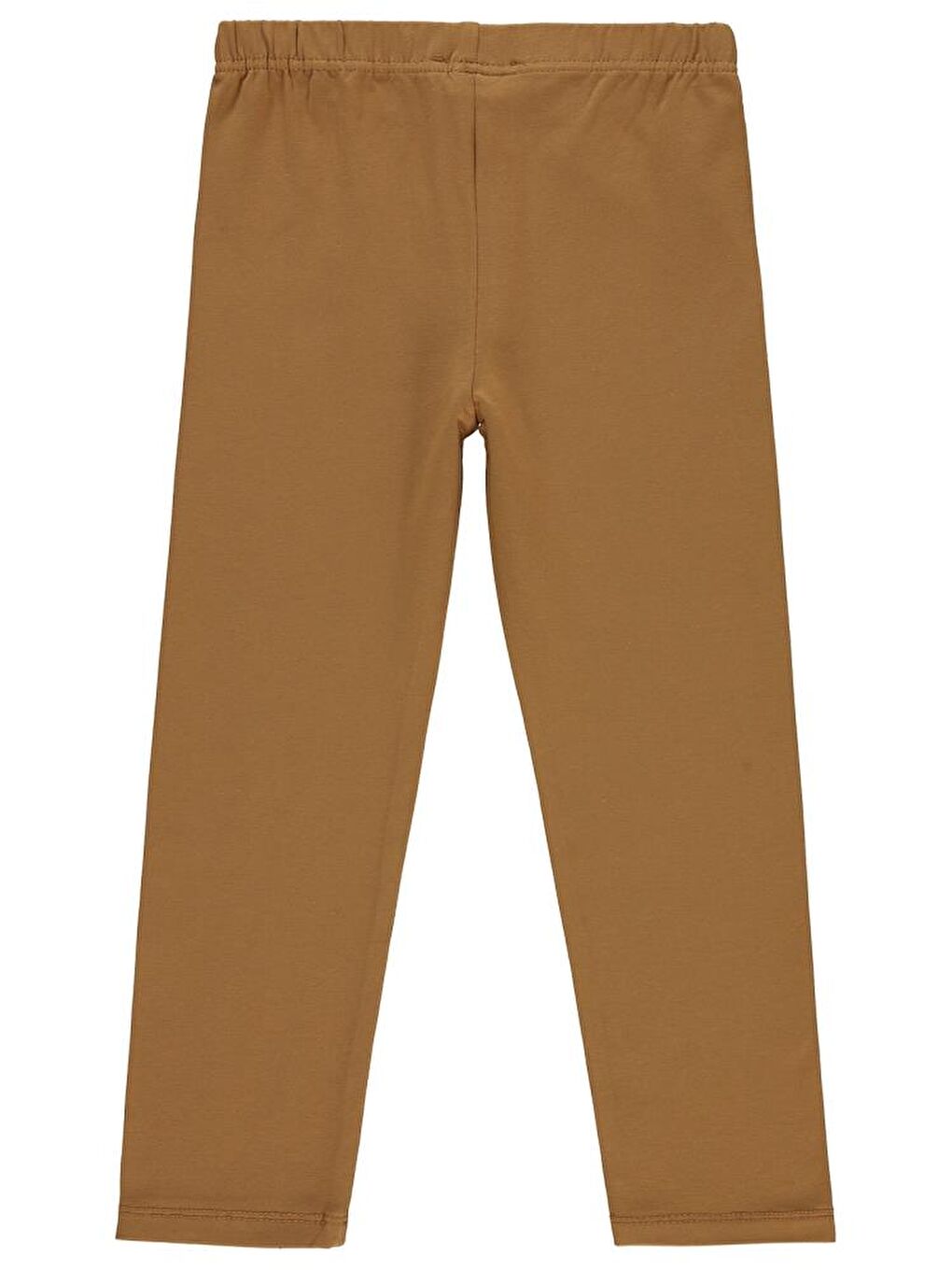 Girls Basic 6-9 Yaş Tayt - Kahverengi 8-9 Yaş