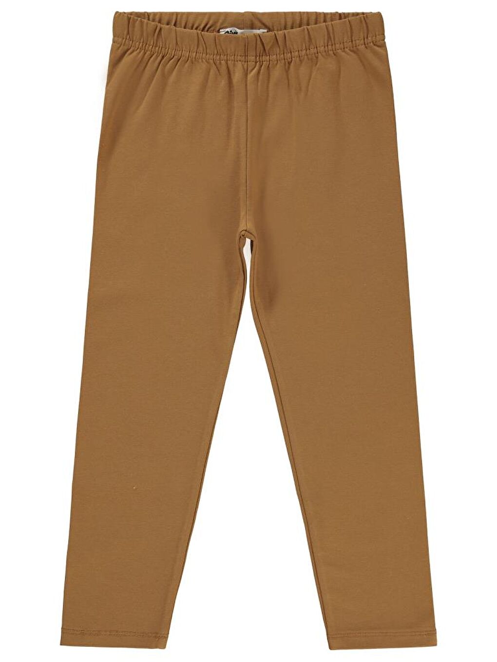 Girls Basic 6-9 Yaş Tayt - Kahverengi 8-9 Yaş-1