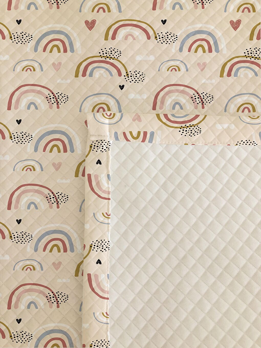 Karışık Desen Tek Kişilik Çocuk Pike Takımı 160x220 cm-2