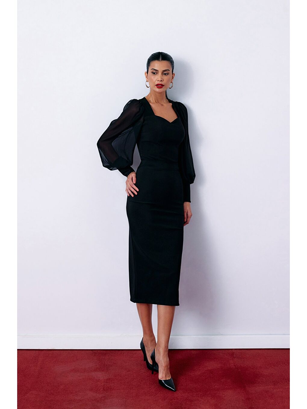 Midi Boy Kalem Etek - Siyah-2