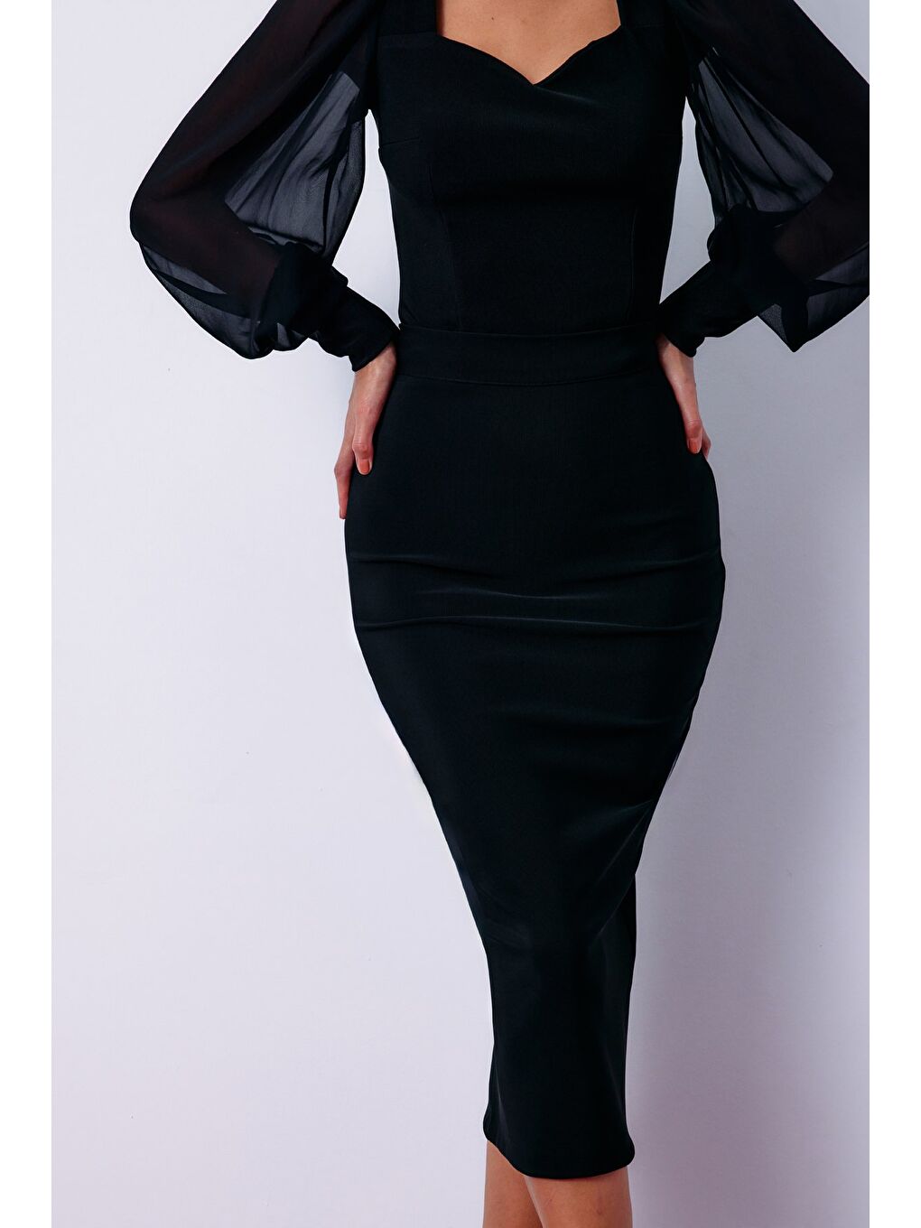 Midi Boy Kalem Etek - Siyah-3