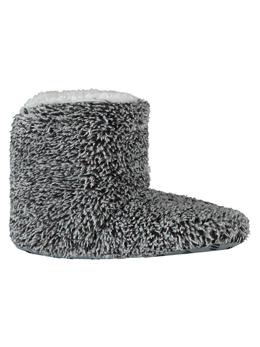 Boys Düz Velsoft 20-28 Numara Erkek Panduf - Gri 20-24-1