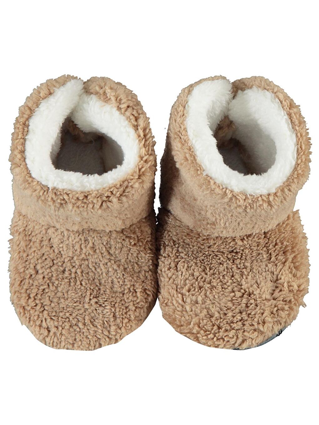 Boys Düz Velsoft 20-28 Numara Erkek Panduf - Kahverengi 20-24-1