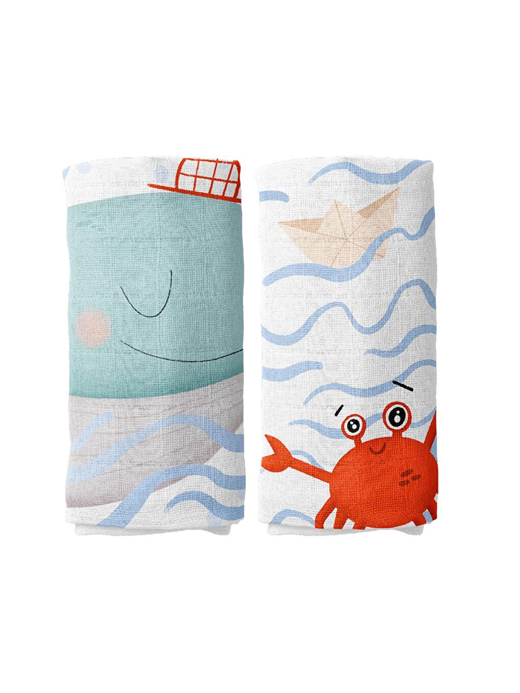 Beyaz Boubou 100% Pamuk Müslin Örtü Seti