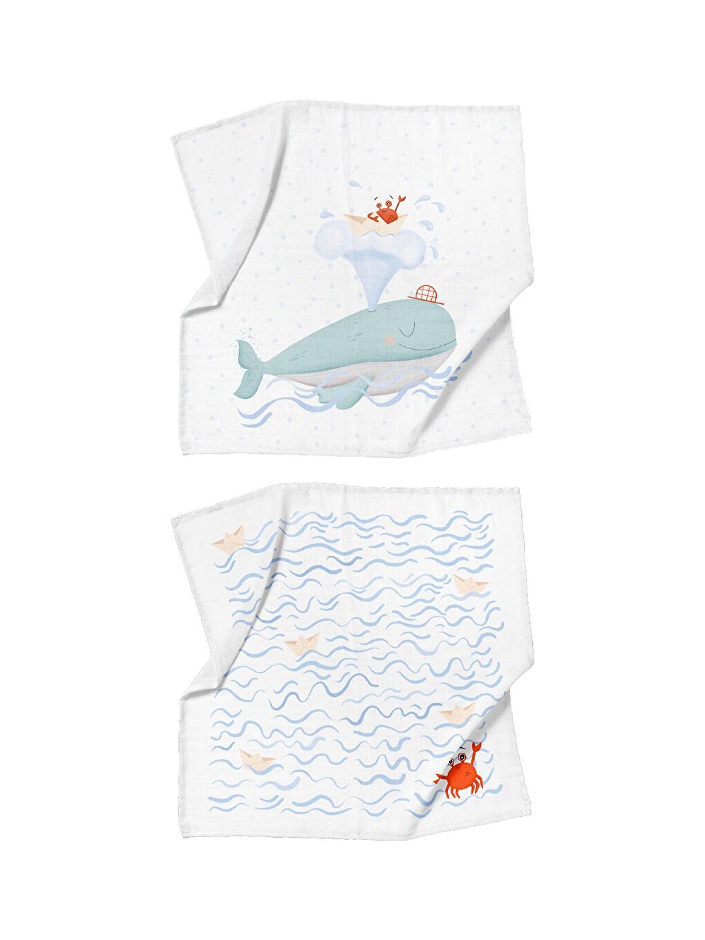 Beyaz Boubou 100% Pamuk Müslin Örtü Seti-1