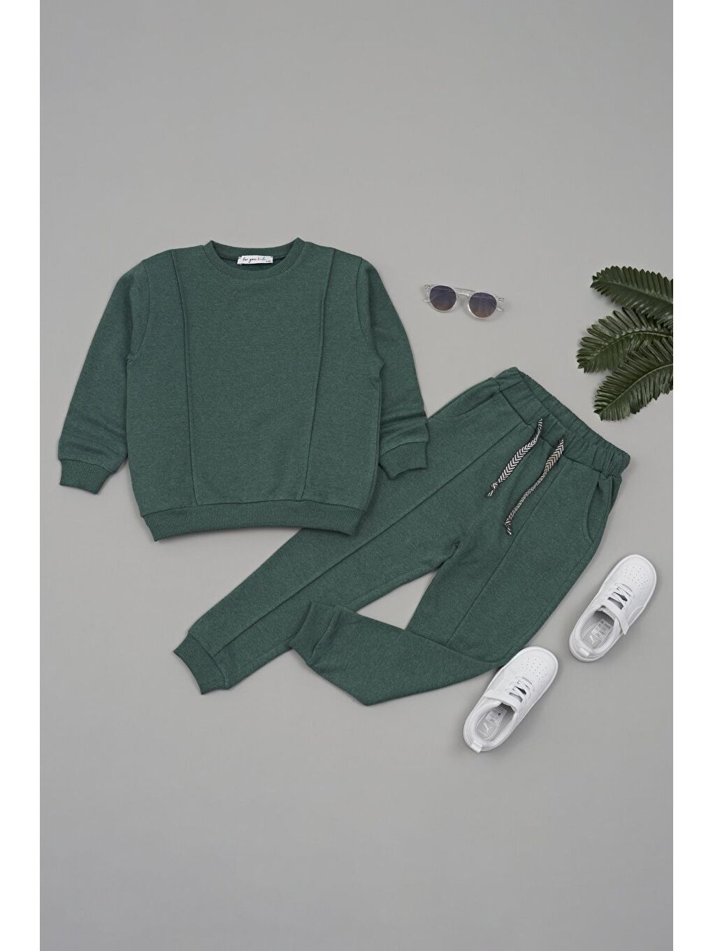 Çıma Detaylı Yeşil Alt Üst Takım