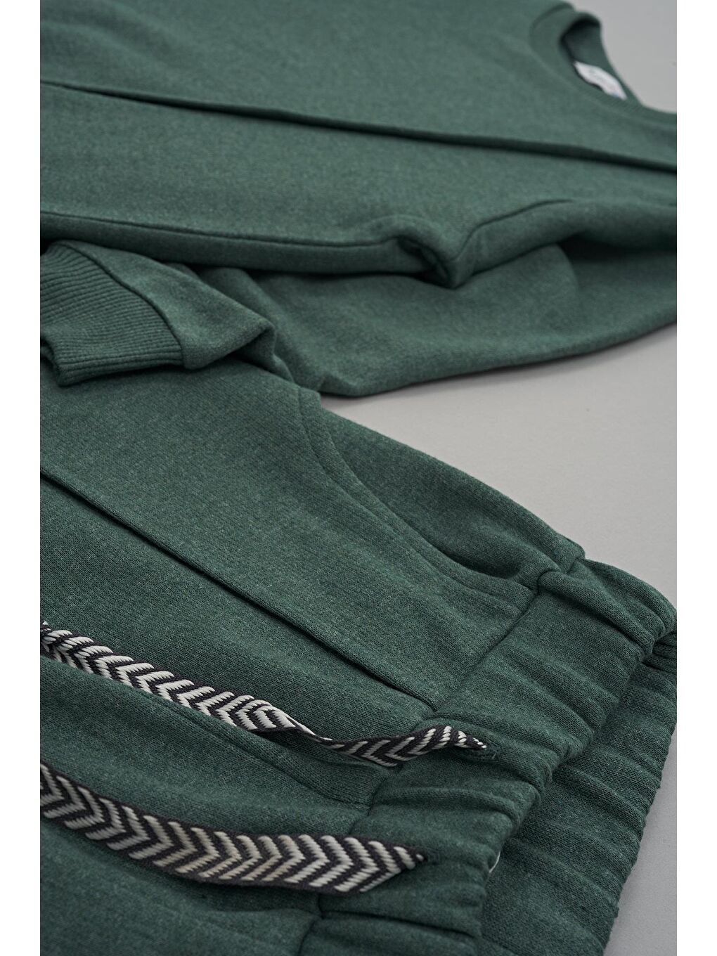 Çıma Detaylı Yeşil Alt Üst Takım-1