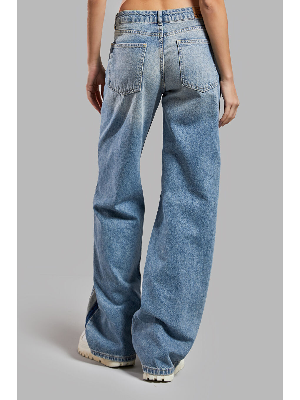 Mavi Kadın Jean Rengi 2S584 Straight Fit %100 Pamuk Yandan Şeritli Denim-4