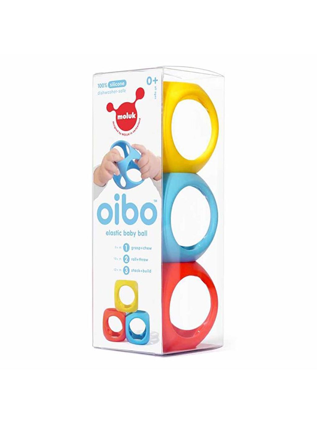 Moluk Karışık Oibo 3 Set - Primary Blue, Red, Yellow - 2