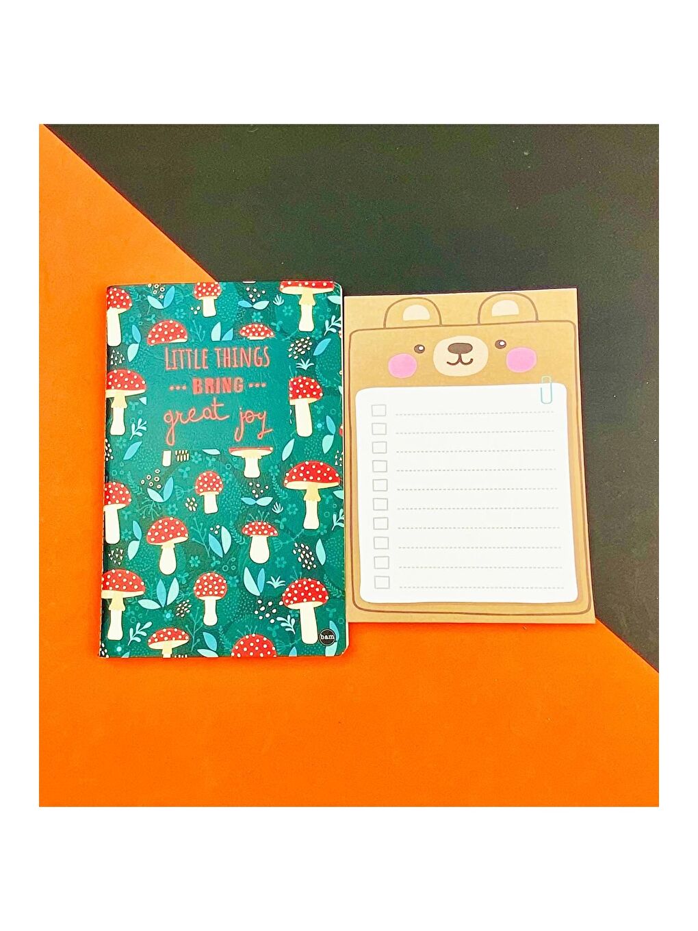 To Do List Yapılacak Listesi ve Dikişli Defter Seti Seri   6-2