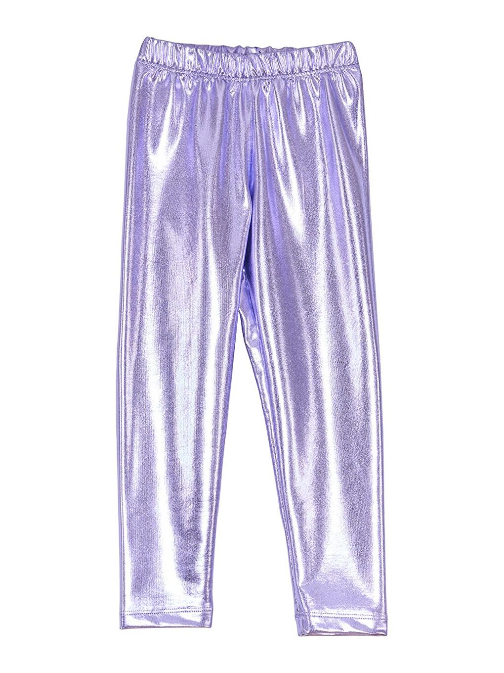 Colorinas Lila Shiny Parlak Kız Çocuk Disko Tayt - 2