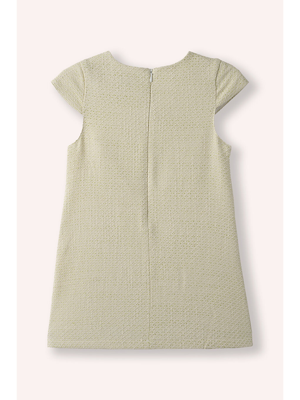 Kız Çocuk Yeşil Tüvit Elbise-2