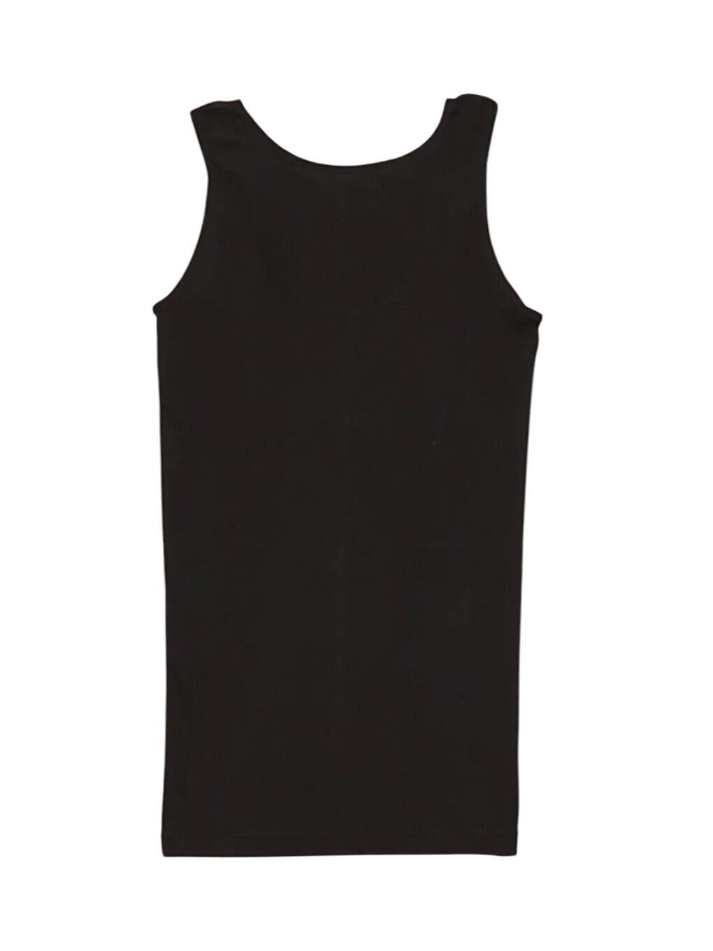 Siyah 3'Lü Geniş Askı Kadın Atlet-2