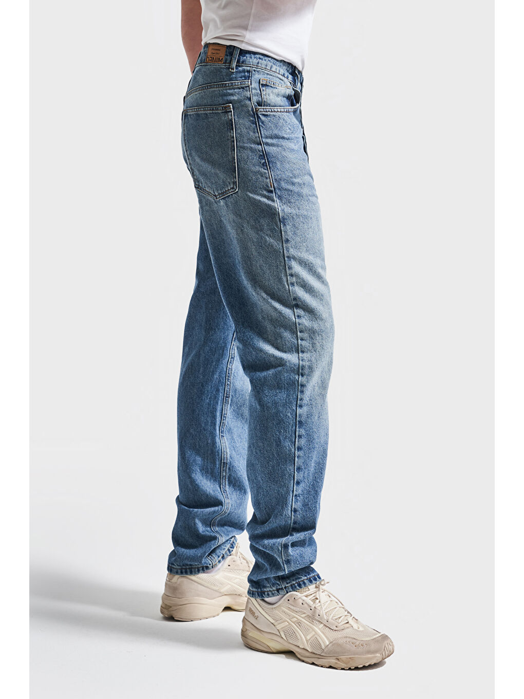 Mavi Erkek Jean Rengi Straight Fit %100 Pamuk Denim-1