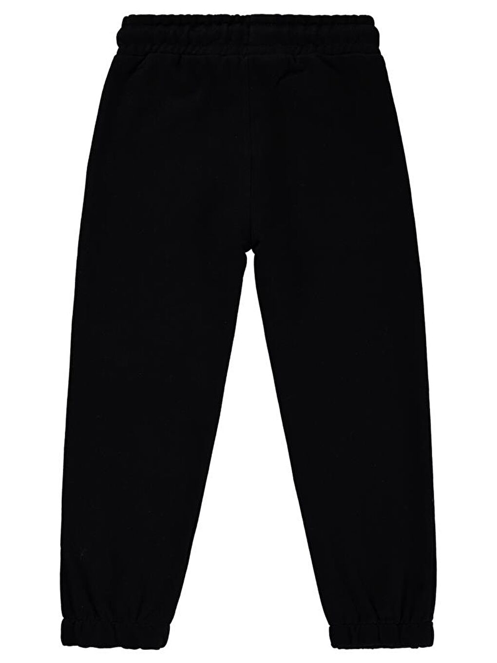 Siyah Girls Çıt Çıt Cepli 2-5 Yaş Eşofman Altı