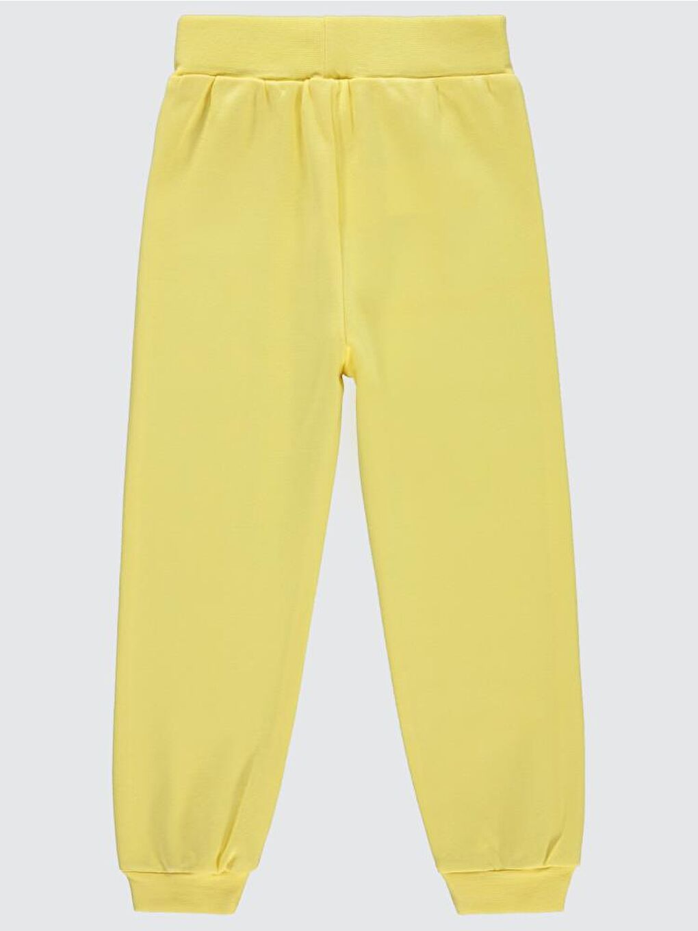 Sarı Girls Papatya Baskılı 2-5 Yaş Eşofman Altı-1