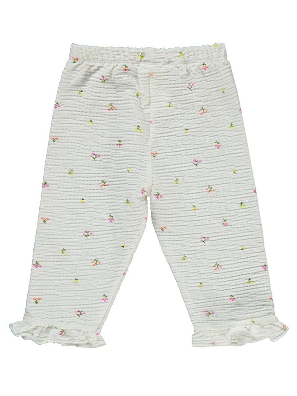 Ekru Baby Kız Bebek Patiksiz Tek Alt 6-18 Ay-1