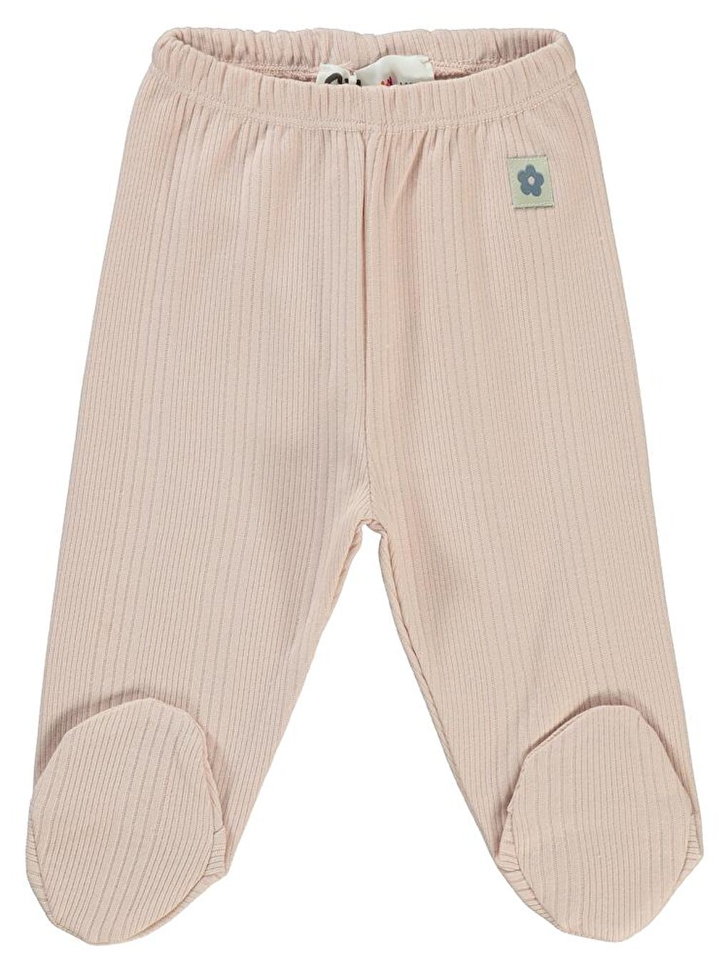 Pembe Baby Çizgi Raporlu 1-6 Ay Tek Alt Bebe-1