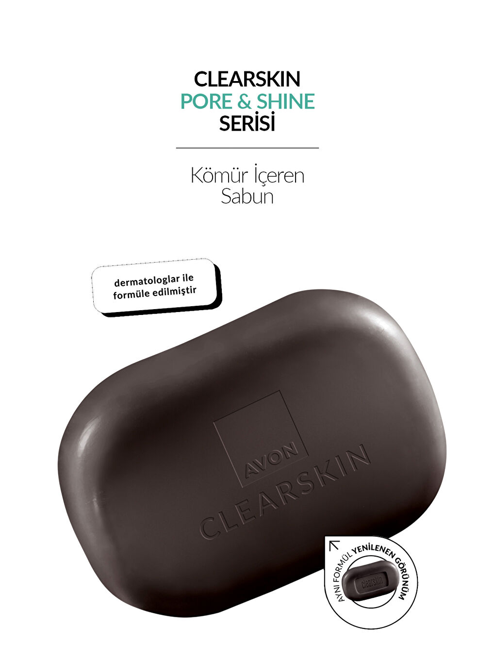 Clearskin Pore Shine Kömür Sabun 75gr.