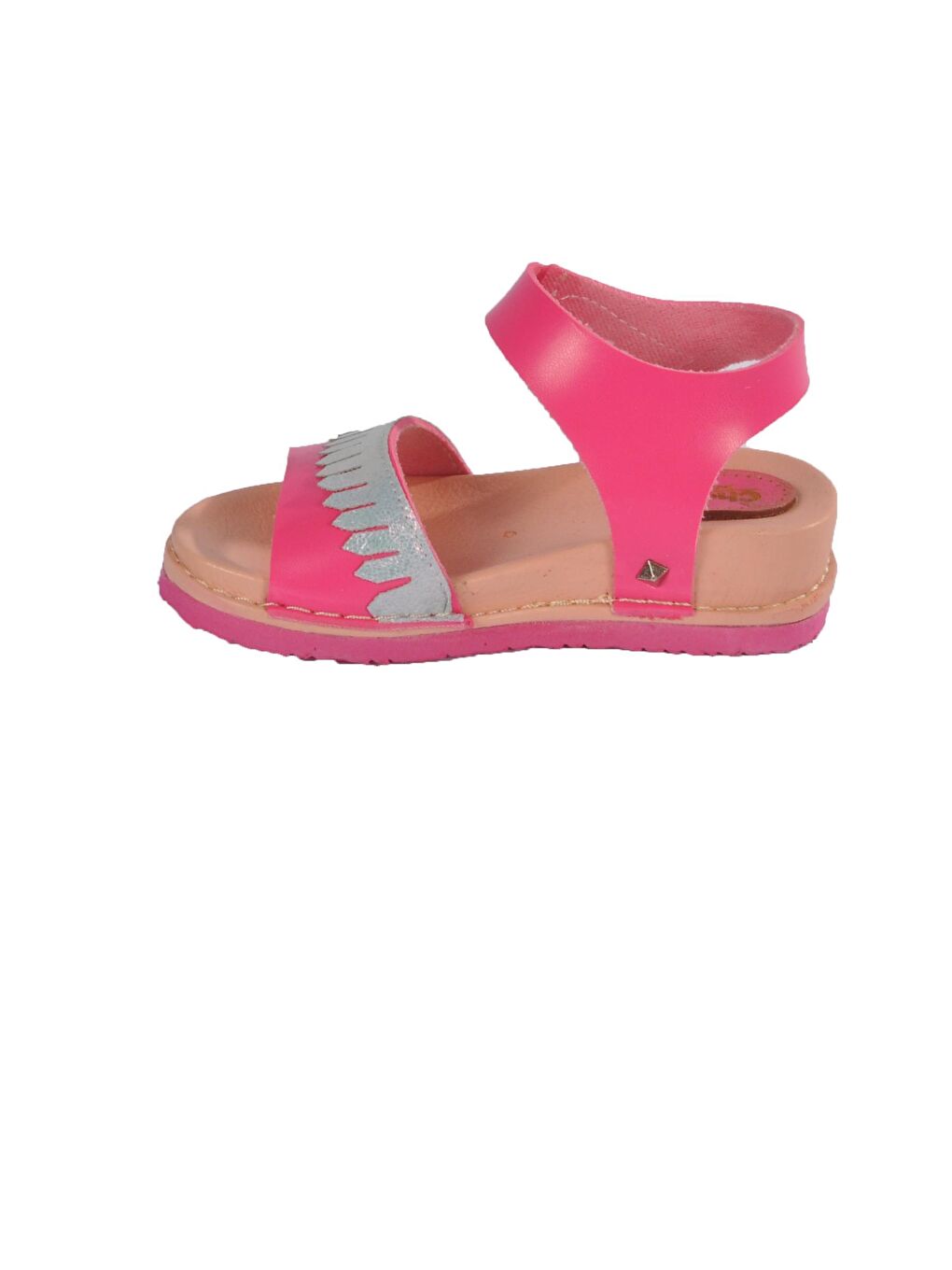 F-14 Fuşya Kız Çocuk Sandalet-2