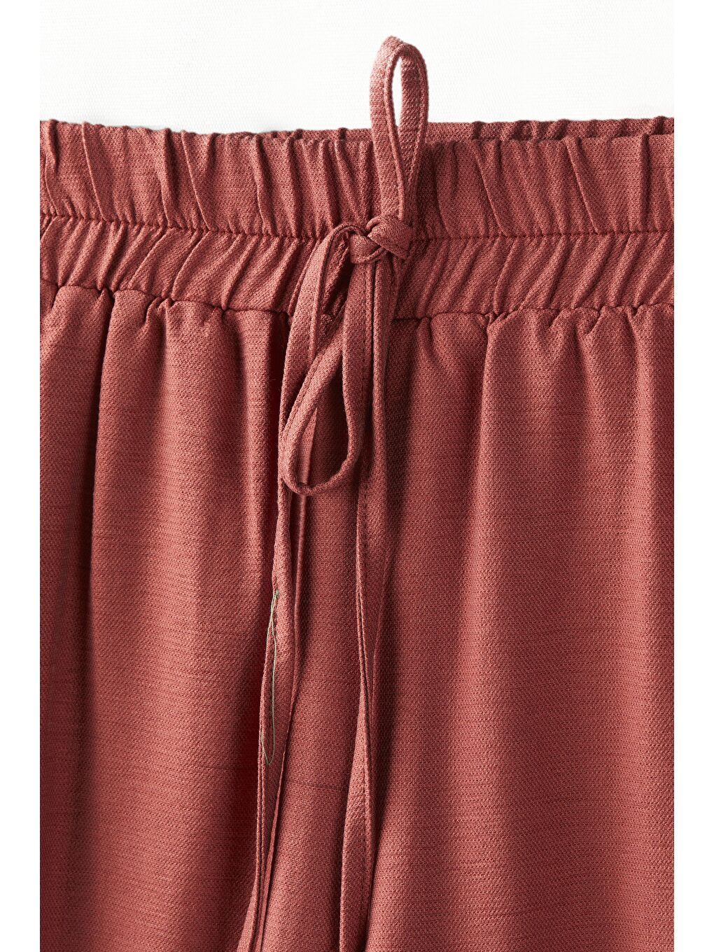 Kahverengi Kız Bol Pantolon-4