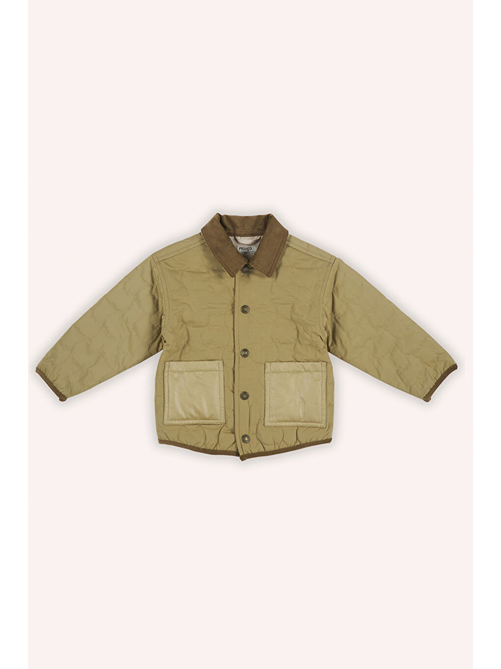 Kahverengi Erkek Çocuk Kedi Kapitoneli Mont