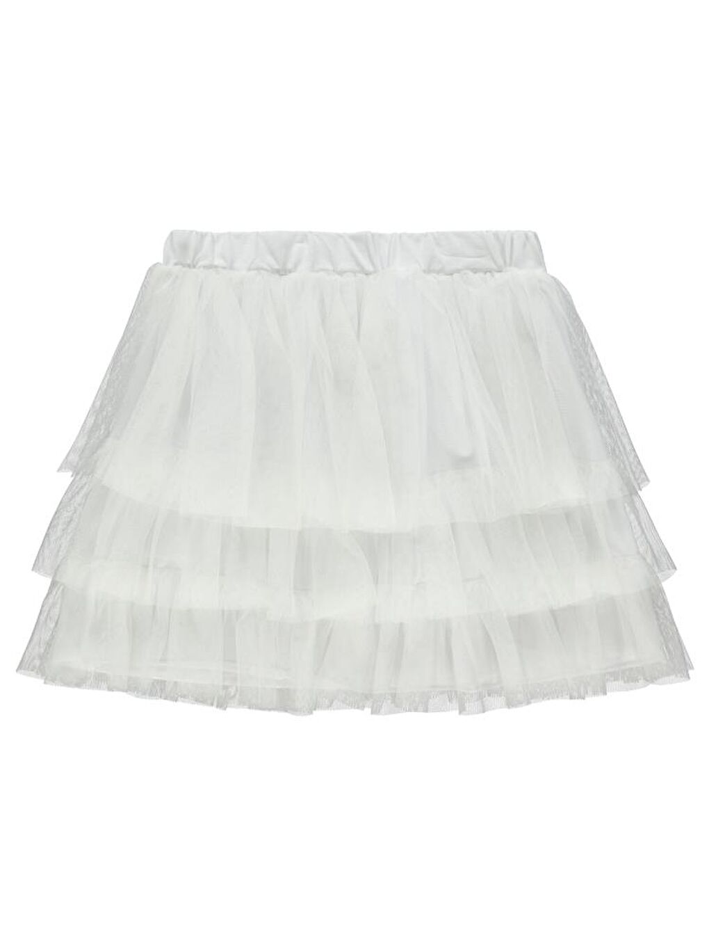 Girls Kat Kat Tütülü Etek 4-9 Yaş Etek - Beyaz 9-10 Yaş-1