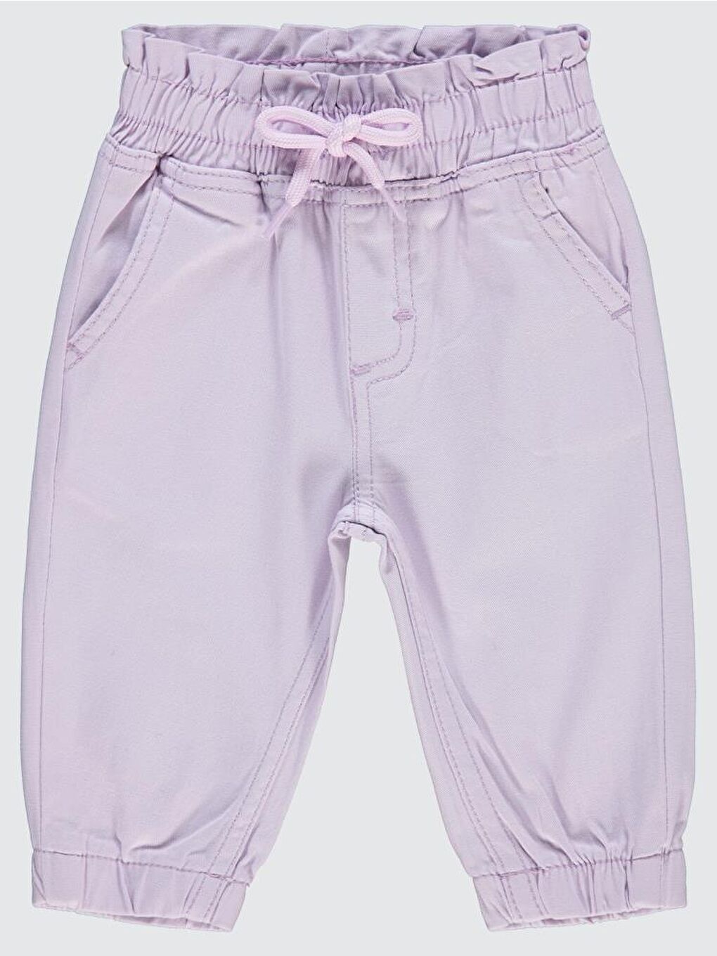 Baby Bel Fırfırlı 6-18 Ay Pantolon - Lila 18-24 Ay-1