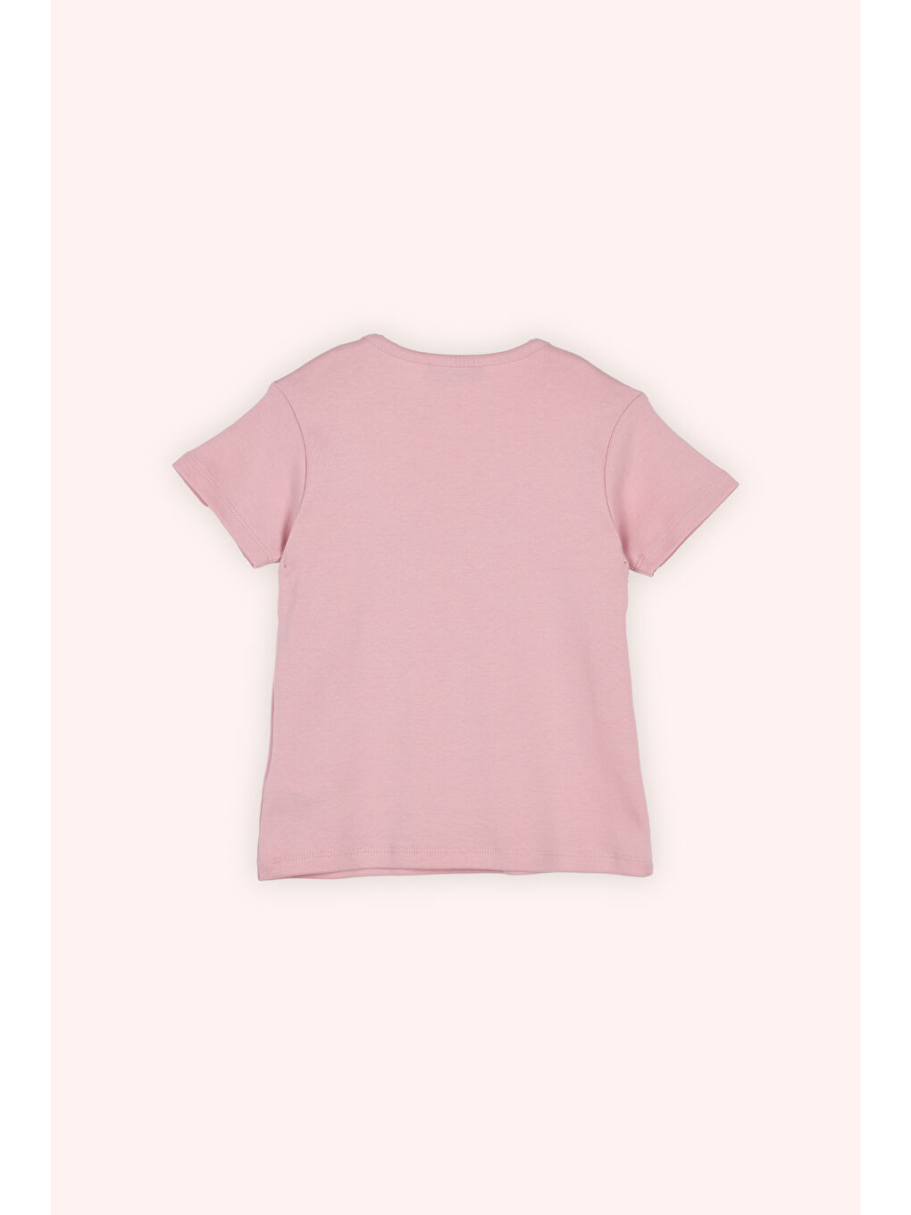 Kız Çocuk Kiraz Baskılı Pembe Pijama Takımı-3