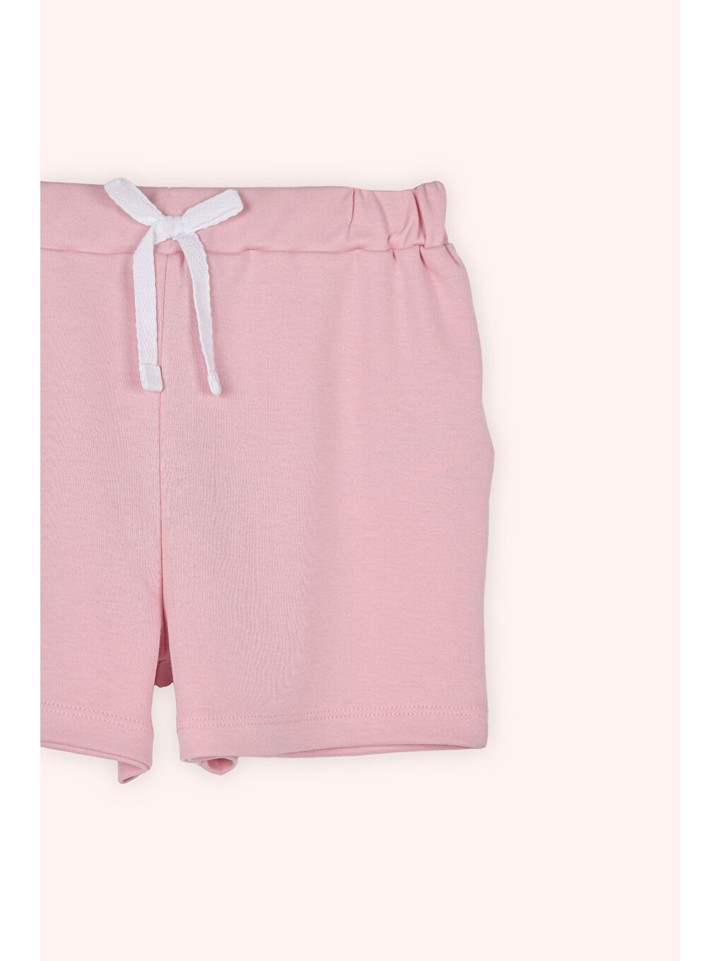 Kız Çocuk Kiraz Baskılı Pembe Pijama Takımı-5