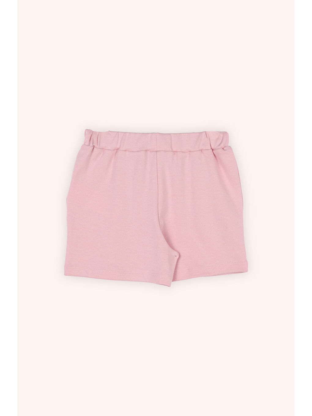 Kız Çocuk Kiraz Baskılı Pembe Pijama Takımı-6