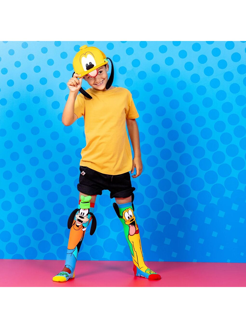 Karışık Pluto Goofy Çorap-1